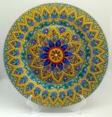Тарелка "Цветочный хоровод".