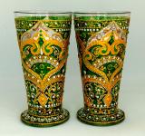 Бокалы с ручкой для глинтвейна "Восточные мотивы".